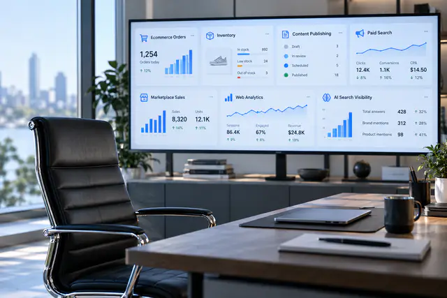 An online-business operating system continuing without the owner.